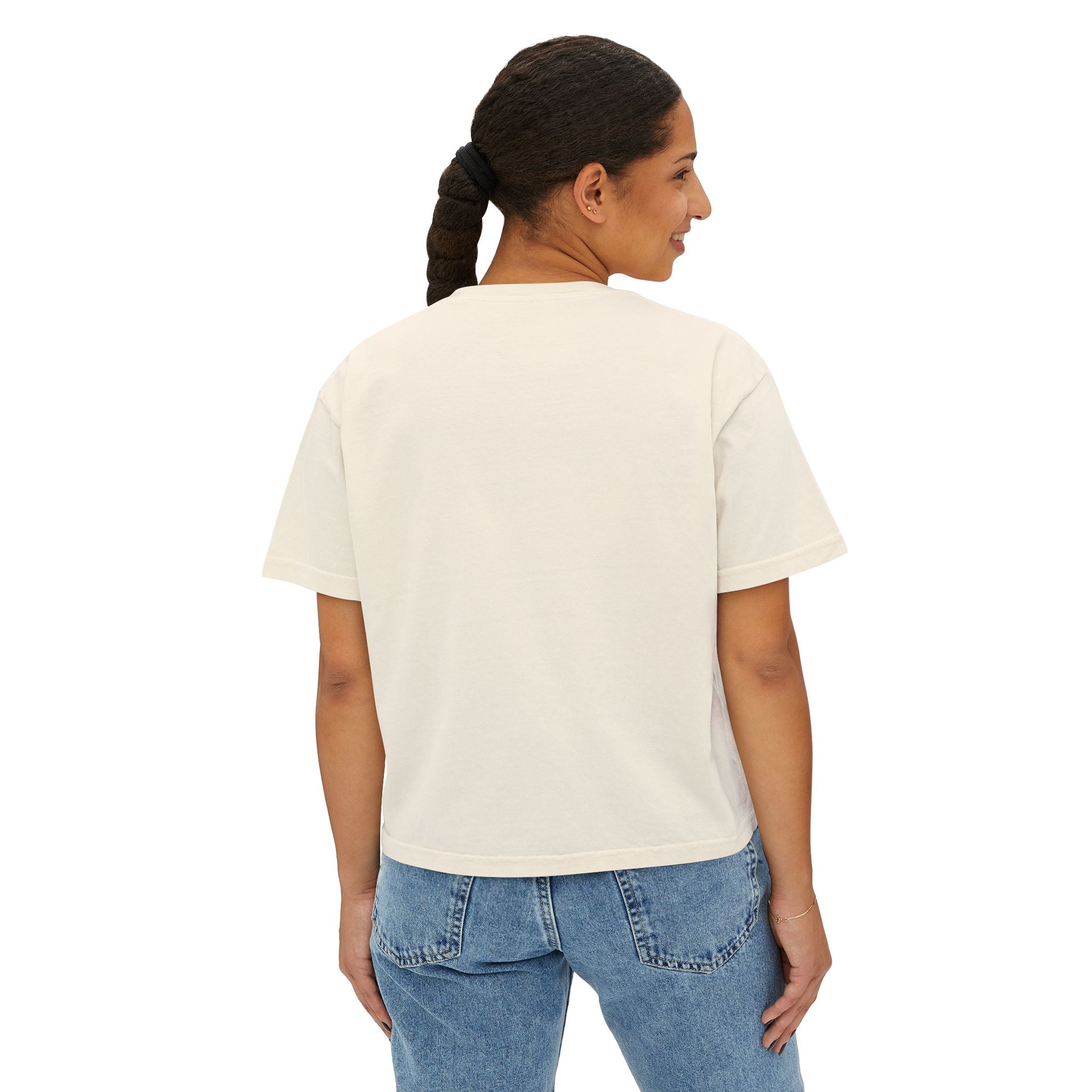 Women's Boxy Tee-Hare Today Gone Tomorrow